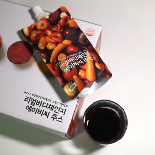 알쥬 리얼바디체인지 ABC주스 — 5점을 준 리뷰어가 2022년 8월 올린 사용 사진
