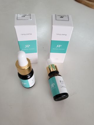 랑팡 EGF+FGF 10ppm 리포좀 앰플 원액 10ml — 5점을 준 리뷰어가 2021년 11월 올린 사용 사진