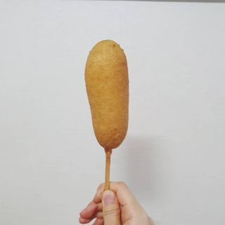 오마뎅 한우핫도그 — 5점을 준 리뷰어가 2021년 5월 올린 사용 사진