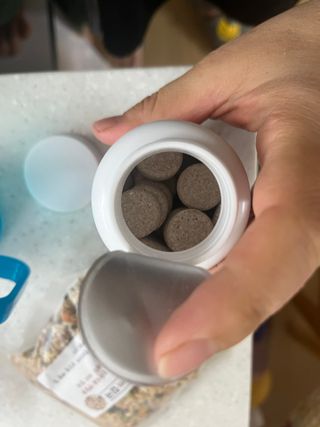 소담스퀘어 상암 [굿대디] 잠이든 1EA(1개월) 흑하랑상추 수면영양제 — 5점을 준 리뷰어가 2022년 12월 올린 사용 사진