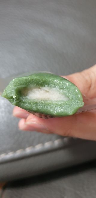 종로복떡방 레트로 3총사 바람떡 세트 — 5점을 준 리뷰어가 2021년 4월 올린 사용 사진