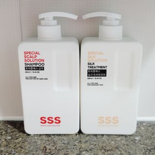 트리플에스 탈모 샴푸 580ml + 실크 트리트먼트 580ml — 5점을 준 리뷰어가 2021년 5월 올린 사용 사진