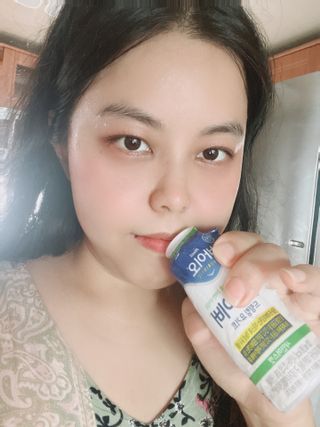 LIVE 매일바이오 썬화이버 드링킹 요거트 — 5점을 준 리뷰어가 2022년 8월 올린 사용 사진