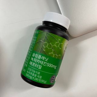 슬림플래닛 녹차카테킨 500mg 애프터밀 — 4점을 준 리뷰어가 2021년 3월 올린 사용 사진