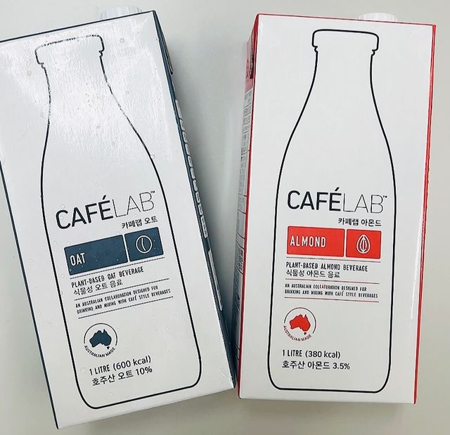 카페랩 2종 (아몬드밀크, 오트밀크) 리뷰 사진