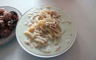[푸딩팩토리] 로제누들떡볶이 500g / 까르보나라크림누들떡볶이 500g — 5점을 준 리뷰어가 2022년 8월 올린 사용 사진