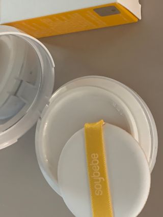 소이베베X신비아파트 모이스쳐 선팩트 SPF50+ PA+++ — 5점을 준 리뷰어가 2023년 5월 올린 사용 사진