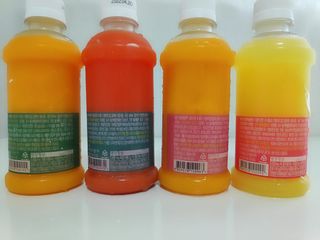 탐라원 제주의 맛, 몬딱주스 4종세트 - 한라봉몬딱주스, 천혜향몬딱주스, 청귤에이드, 당근몬딱주스 — 5점을 준 리뷰어가 2021년 8월 올린 사용 사진