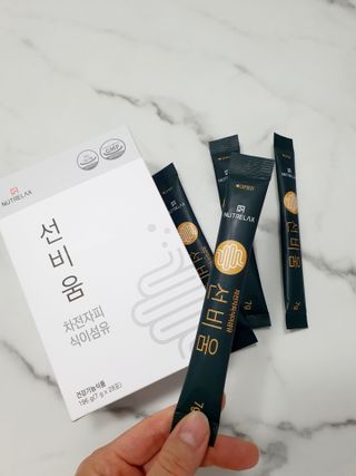 [뉴트릴렉스] 선비움 첨가물 없는 착한 차전자피 식이섬유  2박스 — 5점을 준 리뷰어가 2021년 8월 올린 사용 사진