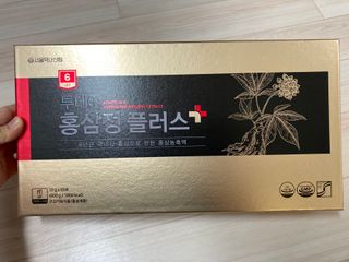 서울약사신협_투데이홍삼정플러스스틱_10g x 60포 — 5점을 준 리뷰어가 2021년 6월 올린 사용 사진