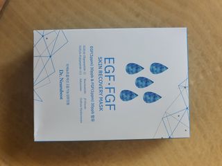 Dr.느루벗 느루벗 EGF FGF 스킨 리커버리 마스크 10장 — 5점을 준 리뷰어가 2021년 2월 올린 사용 사진
