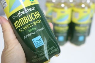 더그레잇티 콤부차 [매일유업] 더그레잇티 44kcal 콤부차 300ml *12개입 (오리지널 6개+베리리치 6개) — 5점을 준 리뷰어가 2023년 8월 올린 사용 사진