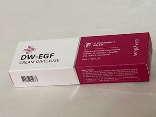 이지듀 DW-EGF 크림 다이브좀_콜라겐이 쏙쏙, 탄력피부로 다이빙 — 5점을 준 리뷰어가 2021년 2월 올린 사용 사진