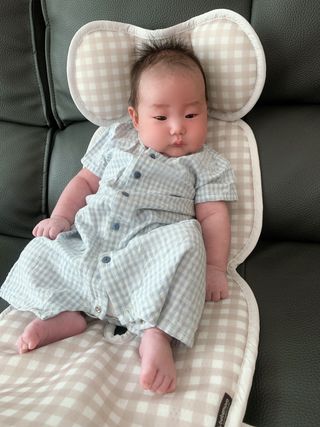 베베누보 윈디 통풍 쿨시트 유모차 카시트 2in1 라이너 — 5점을 준 리뷰어가 2021년 7월 올린 사용 사진