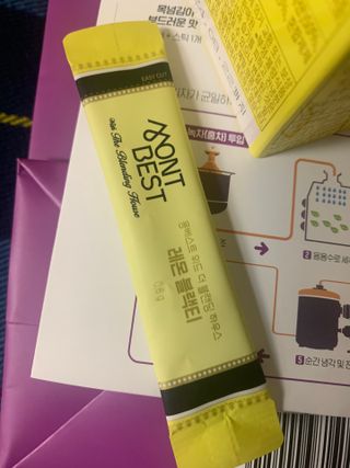 몽베스트 위드더 블랜딩 하우스 _레몬 블랙티 — 5점을 준 리뷰어가 2022년 11월 올린 사용 사진