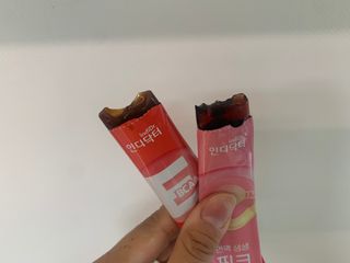 인디닥터 면역 생생 핑크 이뮨 젤리 + 타이탄 BCAA 프로틴 젤리스틱 — 5점을 준 리뷰어가 2022년 6월 올린 사용 사진