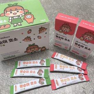 아이비웰니스 빵순이 식탁 위의 필수템! 빵순이 효소 키위맛 100포 + 석류맛 14포 (총 114포) — 5점을 준 리뷰어가 2023년 1월 올린 사용 사진