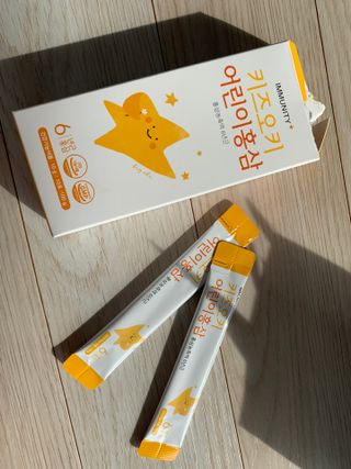 [이뮤니티플러스]우리아이 면역오키, 건강오키 _ 키즈오키 어린이홍삼 10포 1box — 5점을 준 리뷰어가 2022년 3월 올린 사용 사진