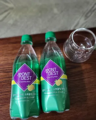 몽베스트 Montbest with Sparkling water Lemon OR Lime 20병(랜덤) — 5점을 준 리뷰어가 2023년 2월 올린 사용 사진
