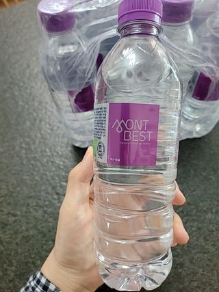 몽베스트 [MONTBEST] 500mL 20병 — 5점을 준 리뷰어가 2022년 4월 올린 사용 사진