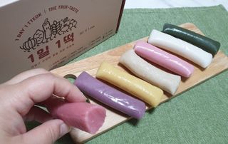 [푸디푸디] 1일1떡!  가래떡 낱개포장 아침식사 식사대용! 7종 세트 혼합 (1BOX=14개입) — 4.5점을 준 리뷰어가 2022년 4월 올린 사용 사진