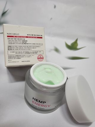 엔디어고 햄프에너지 베리어 크림 50ml — 5점을 준 리뷰어가 2022년 11월 올린 사용 사진