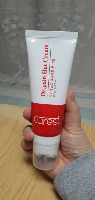 건강누리인터내셔날 큐어레스트 스포츠 마사지 닥터페인 바디 핫 롤링 볼 크림(100ml) — 5점을 준 리뷰어가 2022년 3월 올린 사용 사진