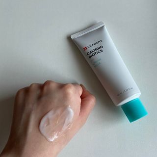 리더스코스메틱 리더스 카밍 바이오틱스 크림 마스크 — 5점을 준 리뷰어가 2021년 3월 올린 사용 사진