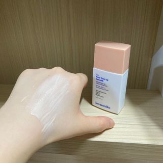 키노닉스 로지 톤업 선밀크 — 5점을 준 리뷰어가 2021년 8월 올린 사용 사진