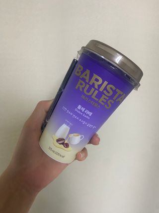 바리스타룰스 돌체 라떼 — 5점을 준 리뷰어가 2023년 4월 올린 사용 사진