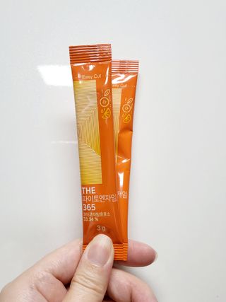 [닥터루템]맛있는 파인애플맛 과채효소 THE파이토엔자임365 1box (30포) — 4점을 준 리뷰어가 2022년 9월 올린 사용 사진