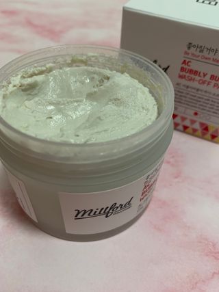 밀포드 AC 버블리 버블리 워시-오프 팩 -125g — 5점을 준 리뷰어가 2023년 10월 올린 사용 사진