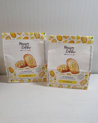 [메종콜리브리] 프랑스 마들렌 메종콜리브리 레몬 마들렌 2팩 — 5점을 준 리뷰어가 2021년 9월 올린 사용 사진