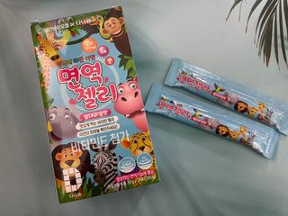 다나음 셀렌에 빠진 아연면역젤리 열대과일맛+사과맛 — 5점을 준 리뷰어가 2023년 1월 올린 사용 사진