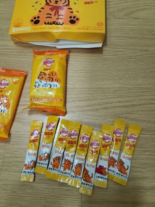 광동생활건강 [광동] 비타 500 데일리 스틱 VB, VC를 함유한 멀티비타민 30포+30포 — 5점을 준 리뷰어가 2022년 6월 올린 사용 사진