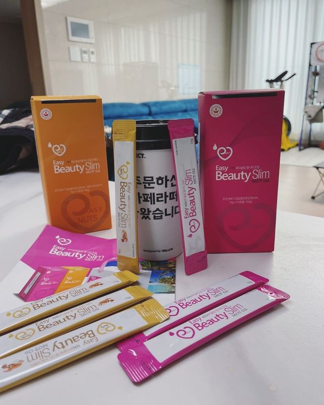 이지뷰티슬림MCT오일, 이지뷰티슬림MCT오일 아몬드 리뷰 사진