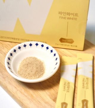 디오르 파인화이트 — 5점을 준 리뷰어가 2022년 1월 올린 사용 사진