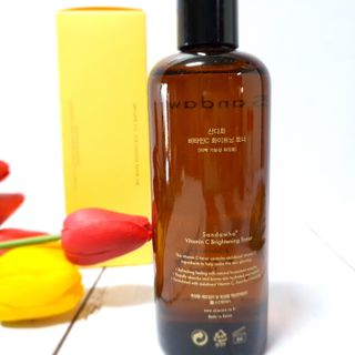 스킨큐어 산다화 비타민c 화이트닝 토너 150ml — 5점을 준 리뷰어가 2021년 12월 올린 사용 사진
