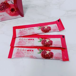 헬스업_쁘띠쁘띠석류콜라겐젤리_20g x 14포 — 4점을 준 리뷰어가 2020년 12월 올린 사용 사진