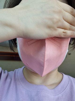 끌린에르 스포츠 귀편한 새부리형 마스크 (뉴컬러포함) — 4점을 준 리뷰어가 2022년 5월 올린 사용 사진