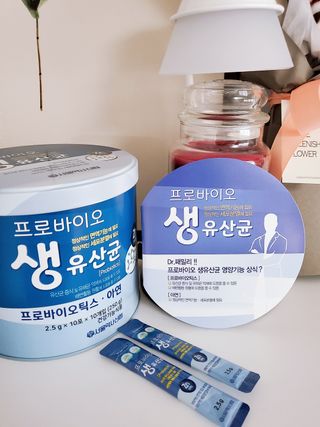 서울약사신협_프로바이오생유산균_2.5G x 100포 — 5점을 준 리뷰어가 2021년 3월 올린 사용 사진