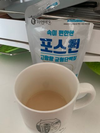 자연에온 마시는 프로틴 고함량 균형단백질 음료 포스틴 125ml 10개입 1BOX — 4.5점을 준 리뷰어가 2021년 5월 올린 사용 사진