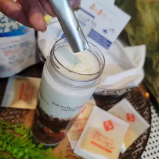 하나마이 [BEST 판매율 1위] 카스피해 유산균 종균_발효기가 필요없이 간편하게 만들어 먹는 요거트 생유산균 — 5점을 준 리뷰어가 2023년 3월 올린 사용 사진