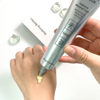 라이브용 [NEW_버진팜스 깨죽크림] 쓱- 바르면 잡티가 사라지는 광/톤/결 비타민크림 — 4점을 준 리뷰어가 2021년 10월 올린 사용 사진