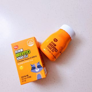 앙팡 츄어블 비타민D 1000 IU 130mg x 90정 — 5점을 준 리뷰어가 2022년 11월 올린 사용 사진