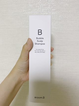 블룸비 거품 두피 샴푸 — 4점을 준 리뷰어가 2022년 7월 올린 사용 사진