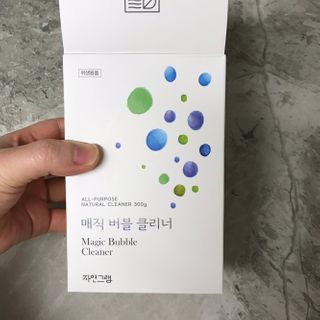 자연그램 매직버블클리너 스틱형 30포 — 5점을 준 리뷰어가 2021년 2월 올린 사용 사진