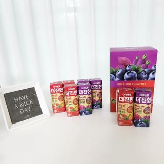 [롯데칠성] 야채듬뿍 더'진한 [롯데칠성] 야채는 이제 COLORFULL! 야채듬뿍  더 진한 레드 4개 +퍼플 4개 (총 8개) — 5점을 준 리뷰어가 2023년 6월 올린 사용 사진