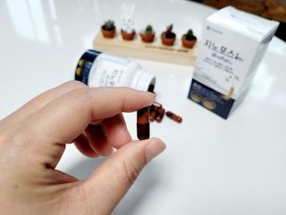 프리마인 홍삼의 강력한 에너지, 이제는 흡수율을 높인 최첨단 캡슐로 간편하게 초고속 충전하세요. — 5점을 준 리뷰어가 2022년 3월 올린 사용 사진