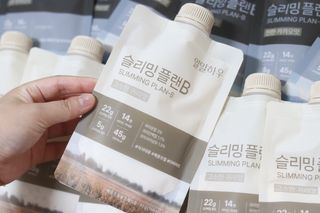 일일하우 슬리밍 플랜B 고소한 귀리맛, 진한 카카오맛 (체중조절식) — 4.5점을 준 리뷰어가 2023년 6월 올린 사용 사진